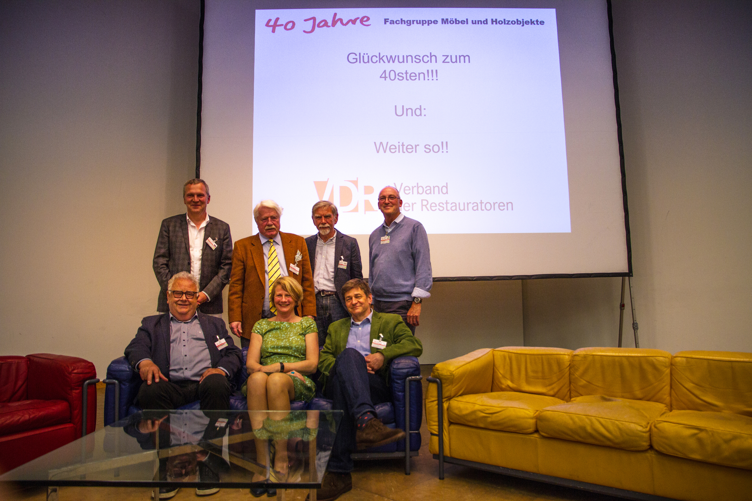 Ihr 40-jähriges Jubliäum feierte die Fachgruppe Möbel mit der Tagung "Ein Stück Alltag" im Mai in Nürnberg. (Foto: Anselm Pranz, Henrike Steinweg)