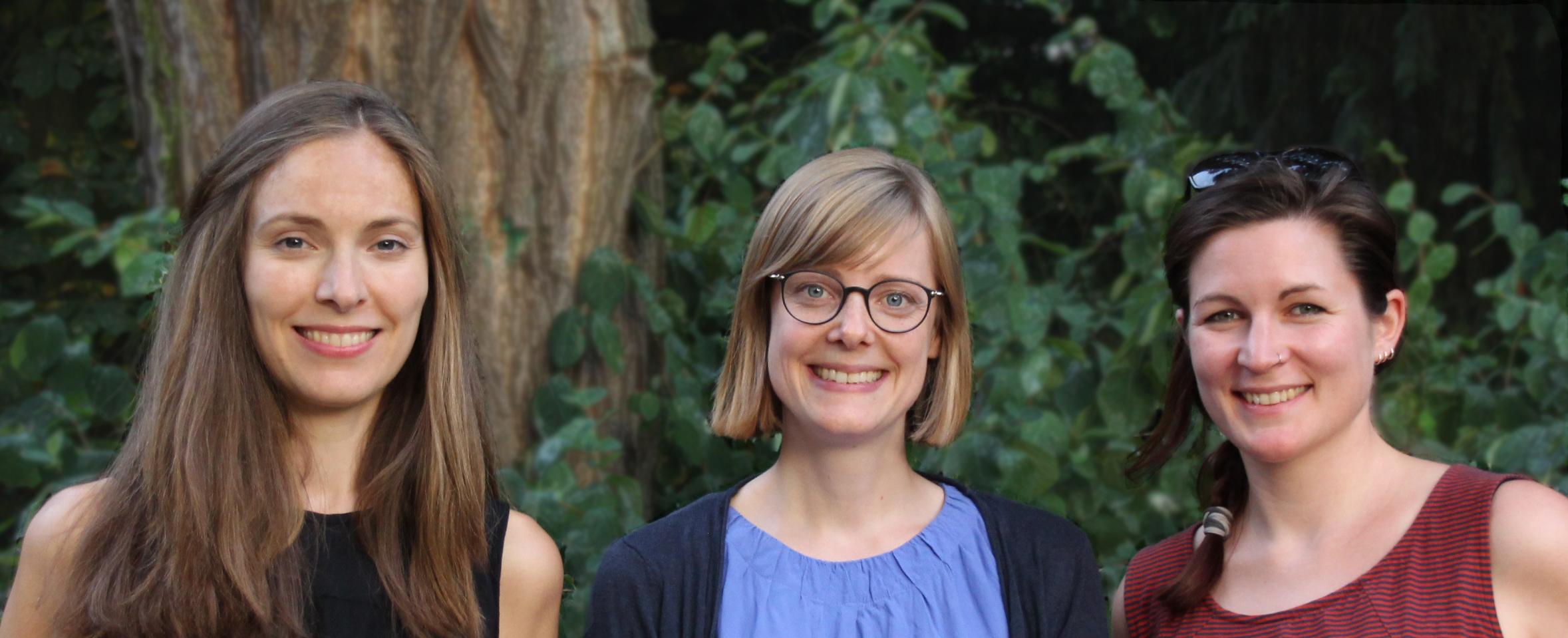 FG-Textil_2018_Thiemann_Heitmann_Peters Der 2018 gewählte Vorstand der Fachgruppe Textil (vlnr) Verena Thiemann, Kerstin Heitmann und Laura Peters