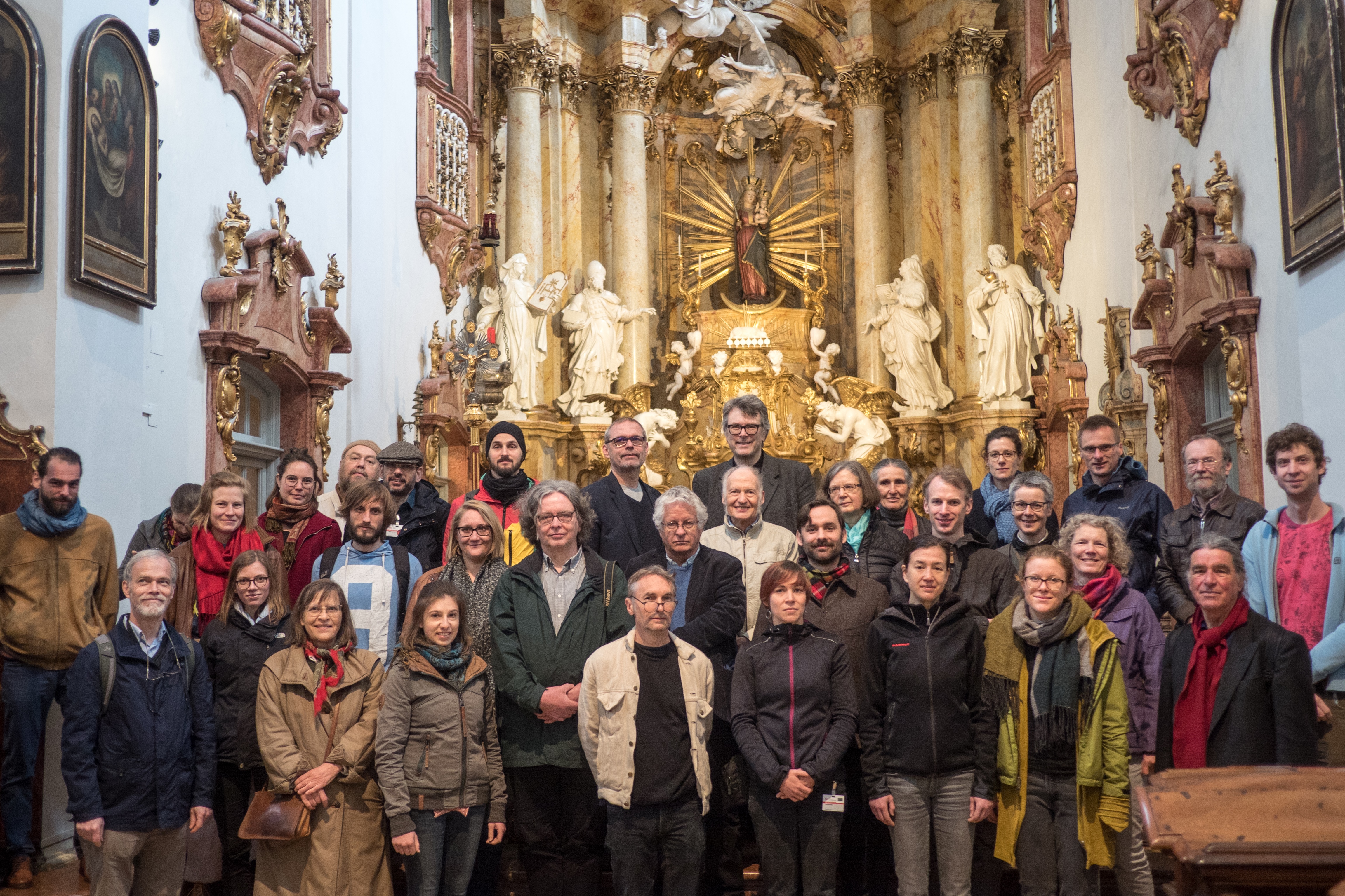 Gruppenfoto vom Fachgruppentreffen (Foto: Johan Ter Maat)