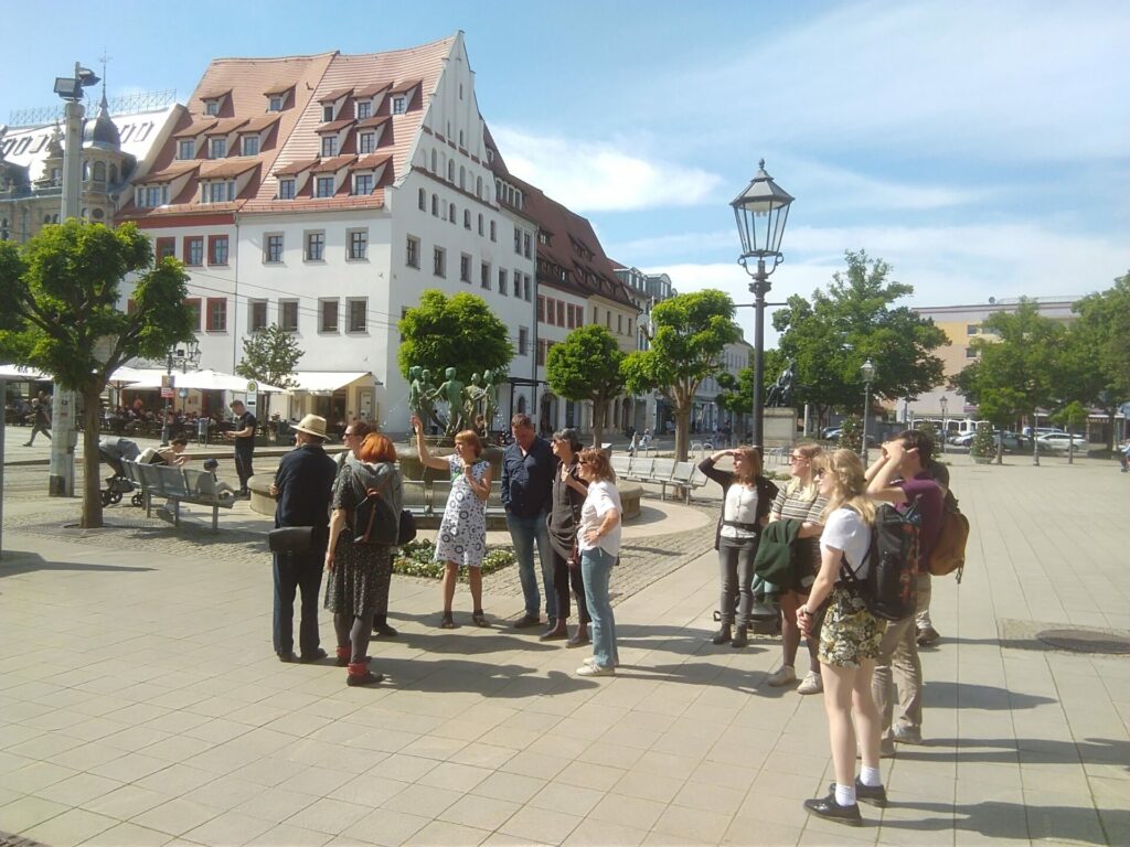 Blick zum Hauptmarkt 18 (Foto: Torsten Nimoth)
