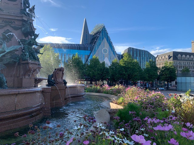 Blick auf das Paulinum am Augustusplatz in Leipzig. Foto: VDR