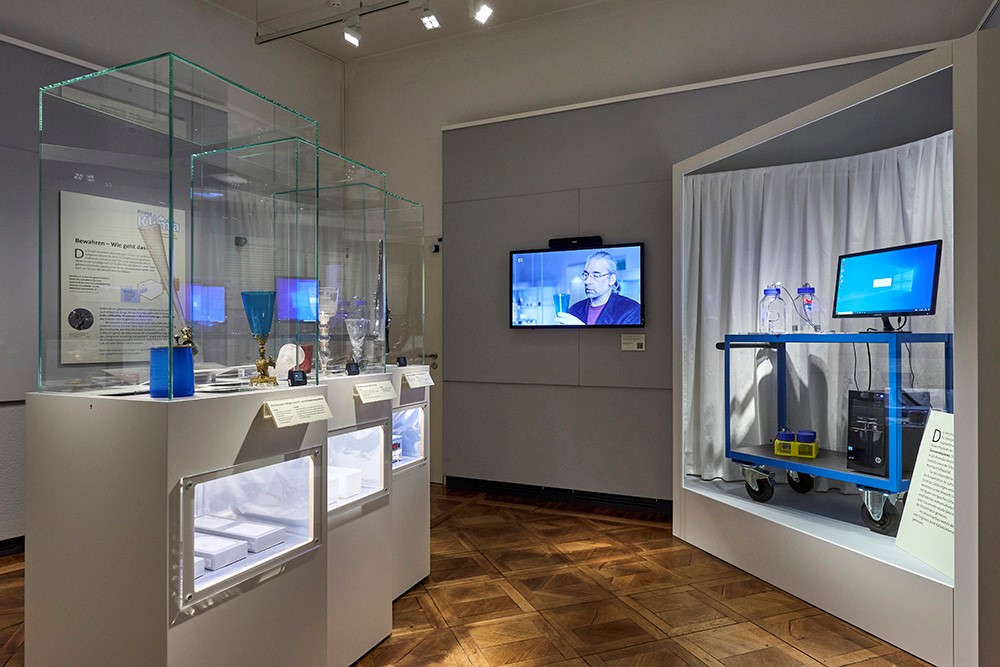 Blick in die Ausstellung Blick in die Ausstellung "Prima Klima". Foto: Kunstsammlungen Veste Coburg