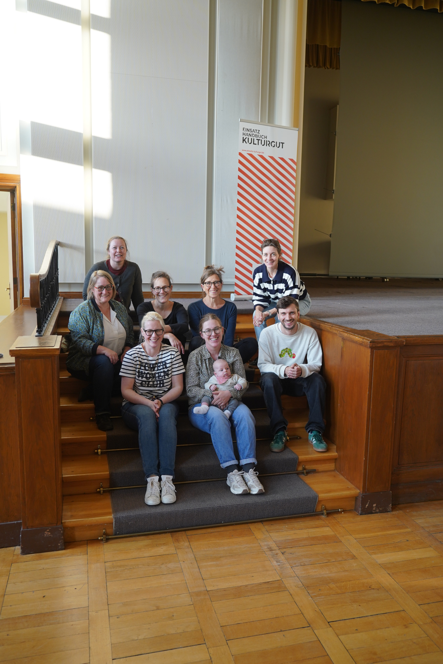 Das Orgateam. Foto: Johannes Seidel