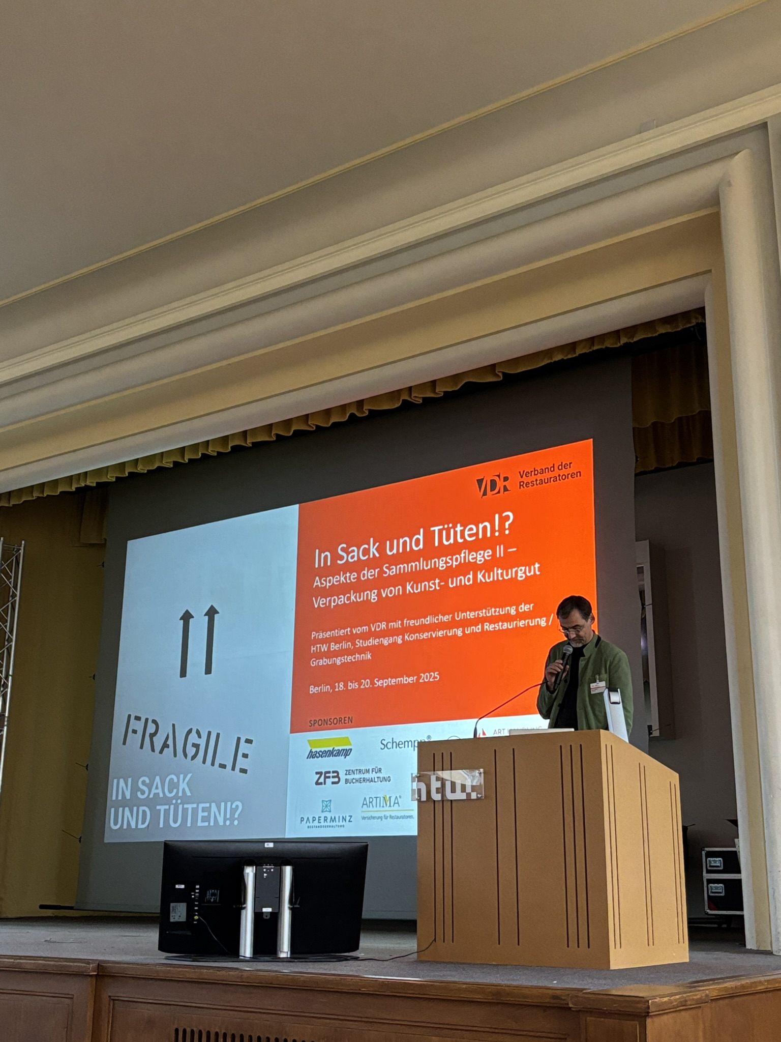 Begrüßung durch VDR-Präsident Sven Taubert. Foto: Nadine Cheryl Adolfs