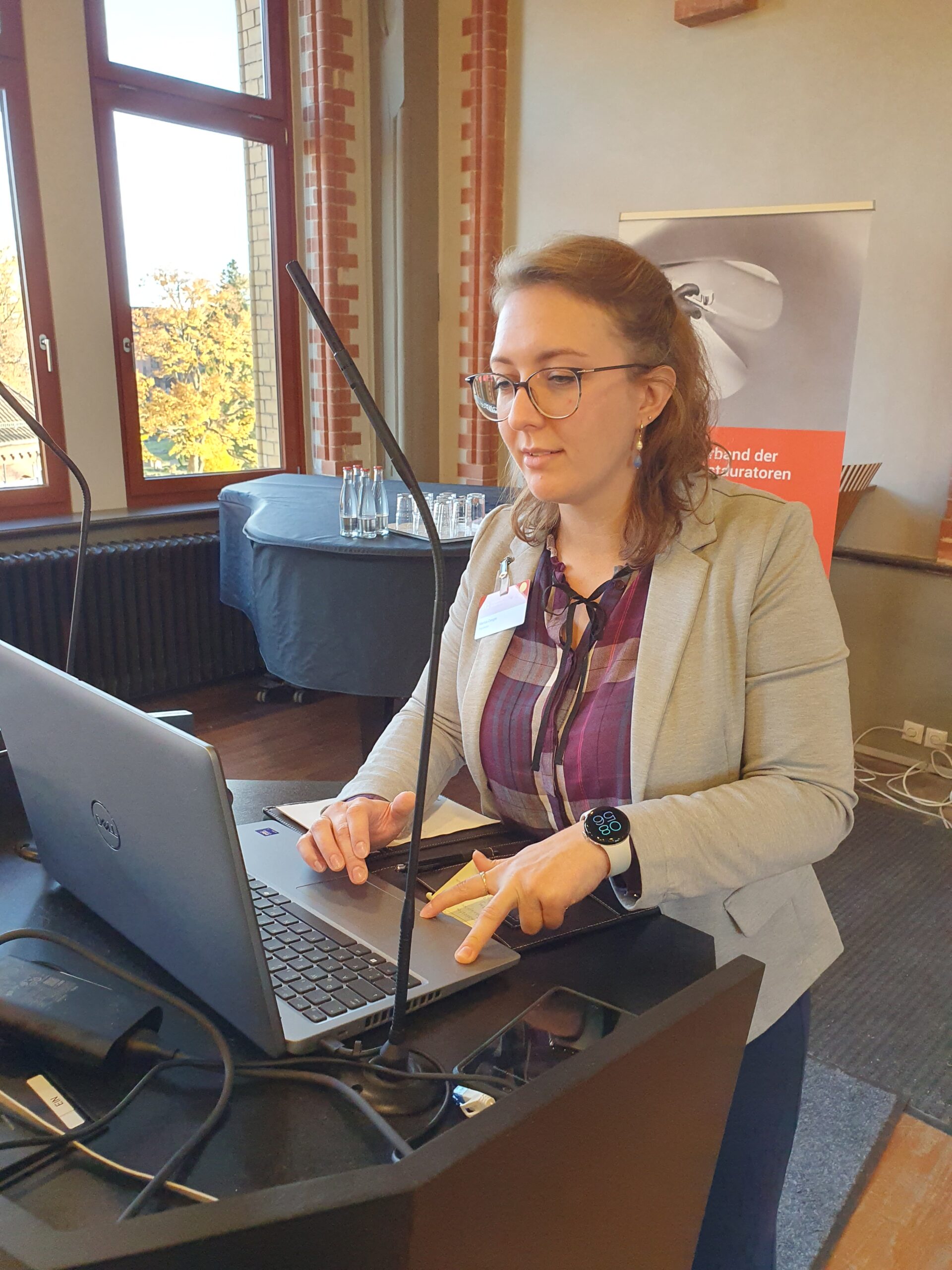 Marisa Zengin vom Orgateam. Foto: Julia Kun