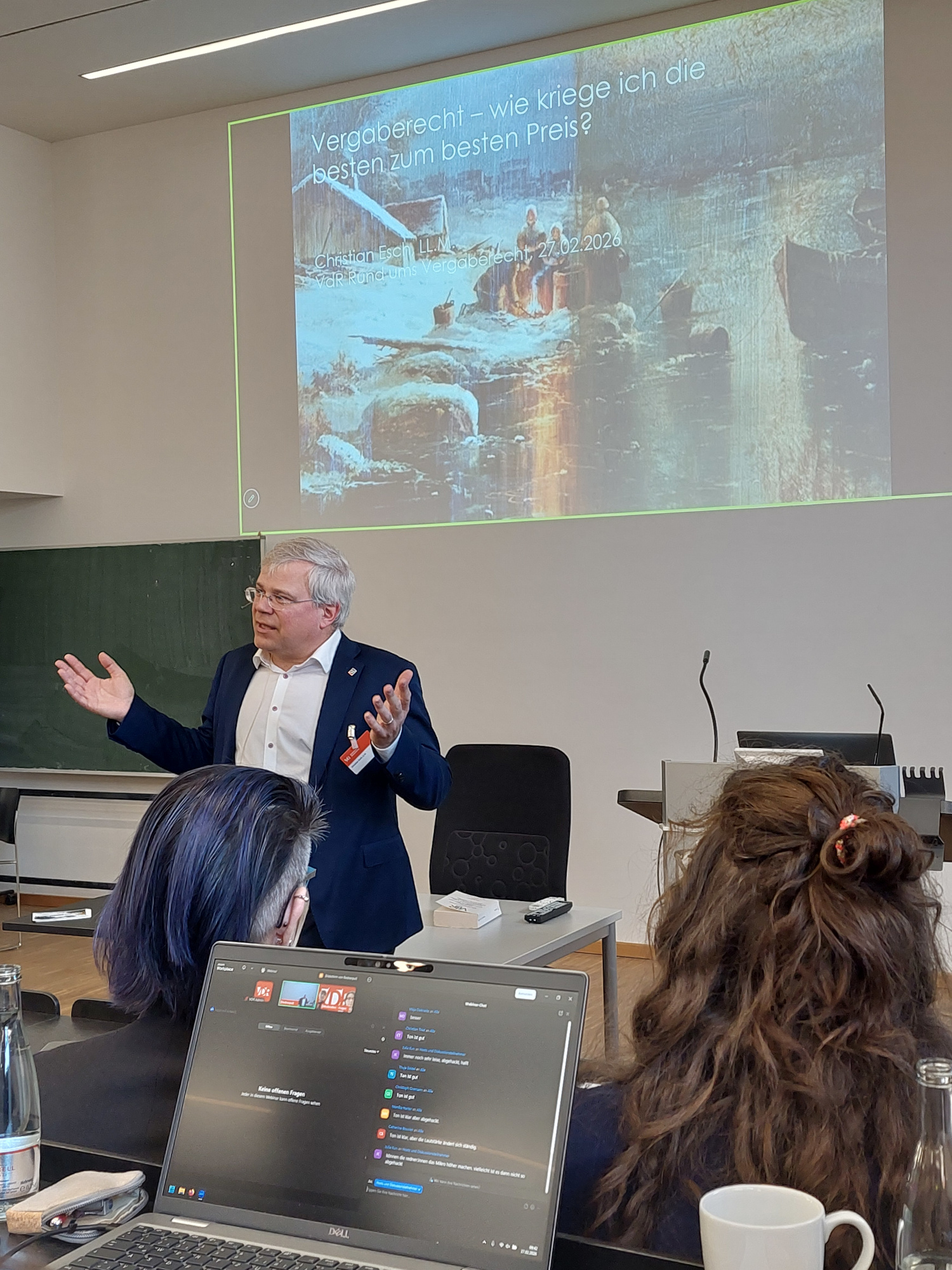 RA Esch gibt spannende Beispiele. Foto: Nicola Müller