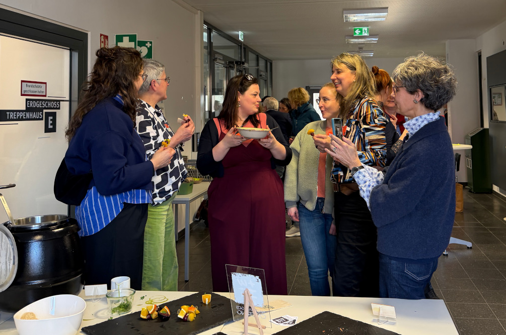 Pausenimpressionen. Fotos: Christiane Maier