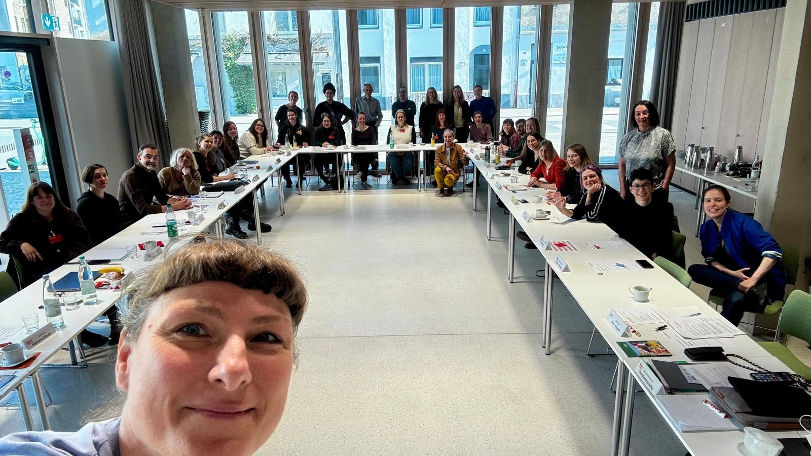 Teilnehmende der 51. Vorstandssitzung in Köln. Foto: Nadine Thiel