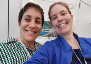 Julia Brandt und Elis Marcal beim President´s Meeting