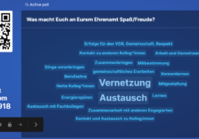 Ergebnis einer Kurzabfrage unter den Vorstandsmitgliedern.